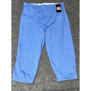 Nike Team Vapor Baseball Pants Men Large Light Blue Style BQ5400-448 New (004-1